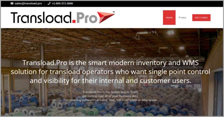 10 Best Transload Management Software for Enterprises in 2024: Ultimate ...